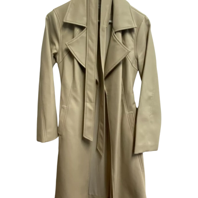 Fresh Soul Womens  Size 6 Open Coat Light Brown 