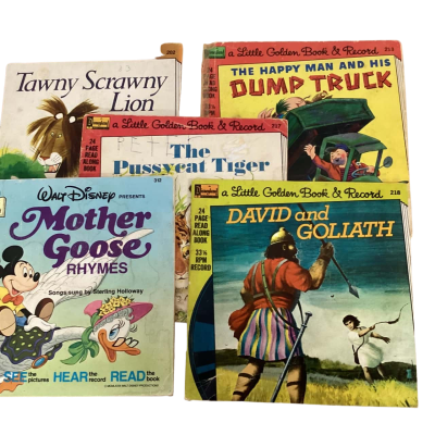 Disney book and record