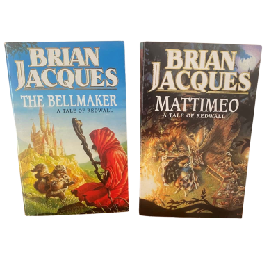 A Tale Of Redwall Book Bundle x 2 By Brian Jacques Mattimeo & The Bellmaker PB
