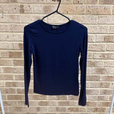 White Fox Womens only for tonight long sleeve top Size M 