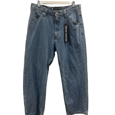 Abrand Mens  Size 34 Relaxed Fit Jeans Blue 