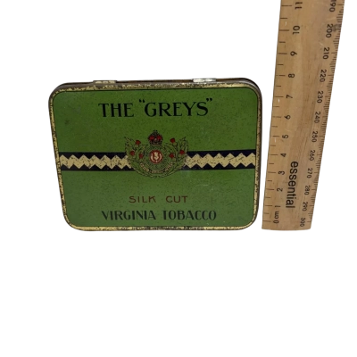 The "Grey's" tobacco tin
