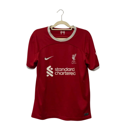 Liverpool Football Club Shirt Kids  Size M Red / White 