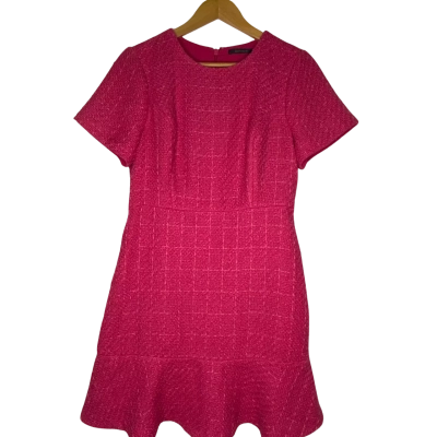 Portmans Womens  Size 12 Midi Dress Pink  