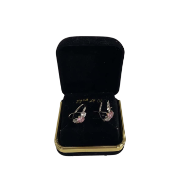  Womens Silver Toned Hoop Earrings 