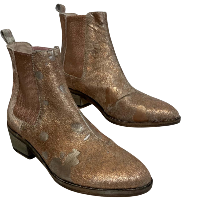 Mollini Womens Boots Size 37 Multicoloured / Rose Gold 