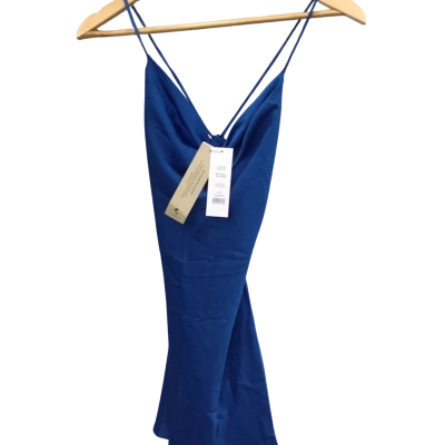 Forever New Womens Size 6 Mini Dress Blue 