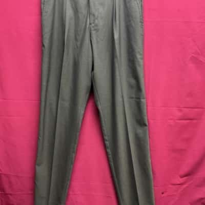 Saba Mens Pants Size 32 Dark Green 