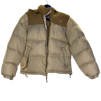 The North Face Womens  Size XL Puffer Jacket Beige 