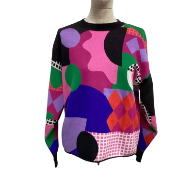 Gorman Womens  Size 6 Jumper Multicoloured 