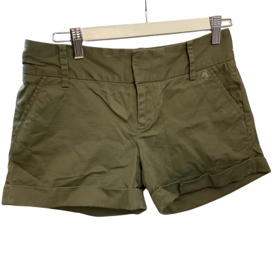 Calvin Klein Womens  Size 0 Shorts Olive 