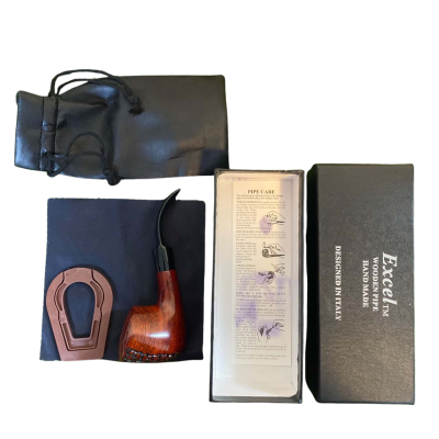  Excel Handmade Wooden Tobacco Pipe 