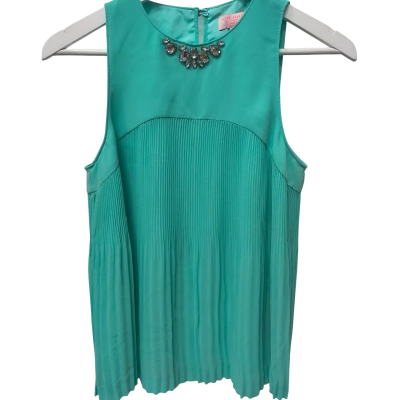 Ted Baker Womens  Size 1 Sleeveless Top Green 