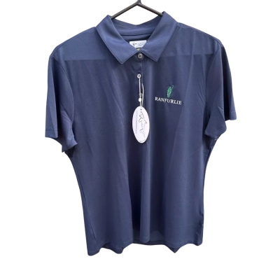 Rankfurlie Mens  Size XL Navy Blue Golf Shirt 