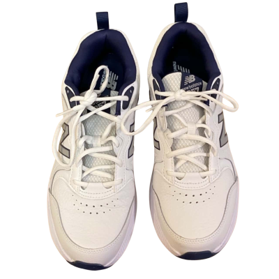 New Balance Mens  Size US 9.5 Trainers Blue / White 