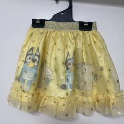 Bluey Kid's Size 2 Skirts - Yellow