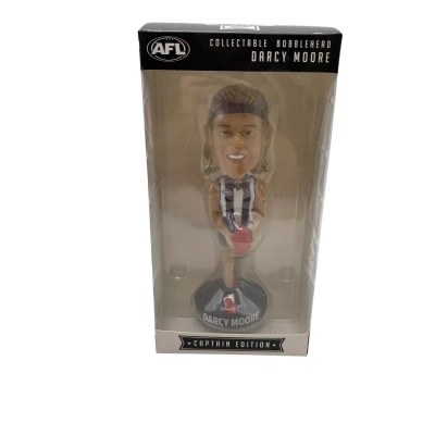AFL Collectable Bobblehead Darcy Moore Captain Edition In Box JK4