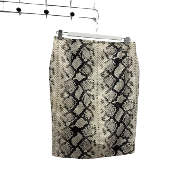 Carla Zampatti Women Pencil Skirt Animal print / Black  / White 