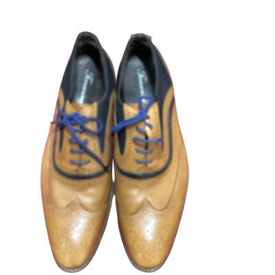 Ferracini Mens  Size 45 Dress shoes Brown 