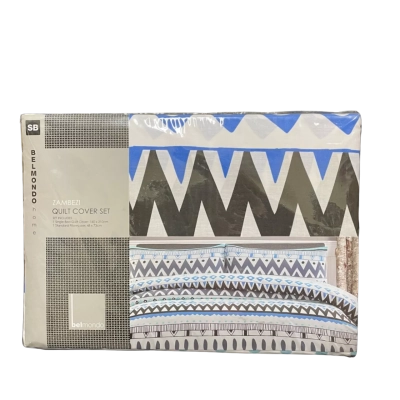 Zambezi Quilt Cover Set - SB (NEW)