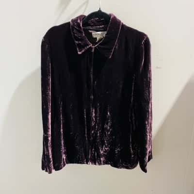 Edward Kazas Womens  Size 12 Jumper Purple 