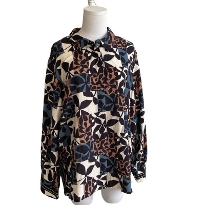 “Foil” Clothing Womens -  Size 18- Long Sleeve Shirt - Pattern 
