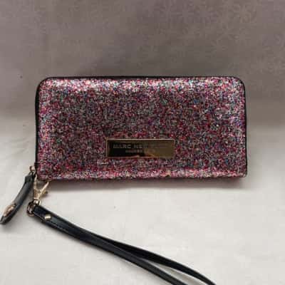 Andrew Marc Women’s Purse Multicoloured Glitter Detail Finish