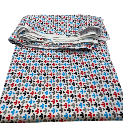 mix fabric.  210 x 200 cm.  Sugar and spice retro pattern.