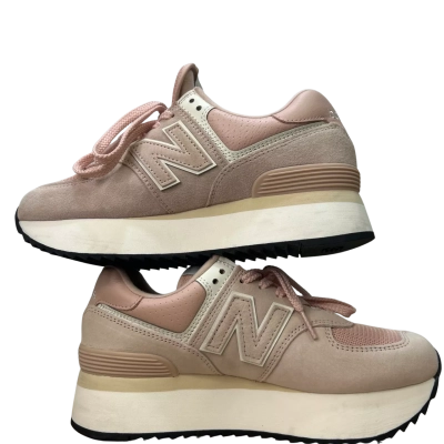 New Balance 574 Women’s Size 9US 40.5EU 7UK Sneakers Pink  / White 