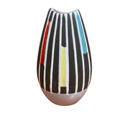 Keramik atomic style vase