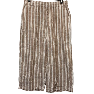 Millers Womens  Size 18 Cropped Pants Beige / White 