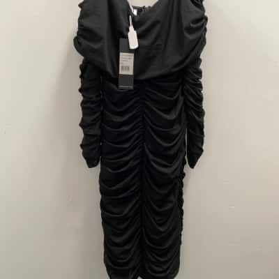 Elliatt Womens  Size L BNWT Bodycon Dress Black  