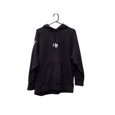 Adidas Womens  Size 10 Hoodie Black  