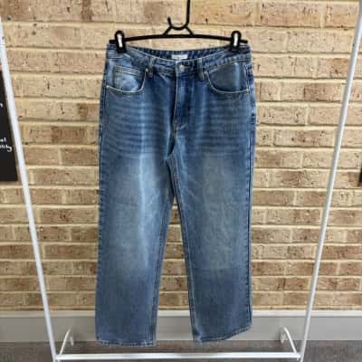 Charcoal Womens Ryan mid faded jeans Size 8 