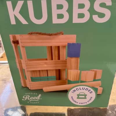 Kubbs wooden puzzle set 