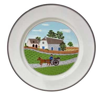 Villeroy and Boch Dinner Plate “Going to Market”