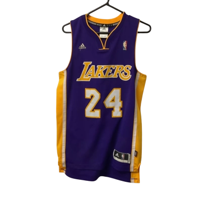 Mens Adidas Kobe Bryant Lakers Size S Jersey Purple / White / Yellow 