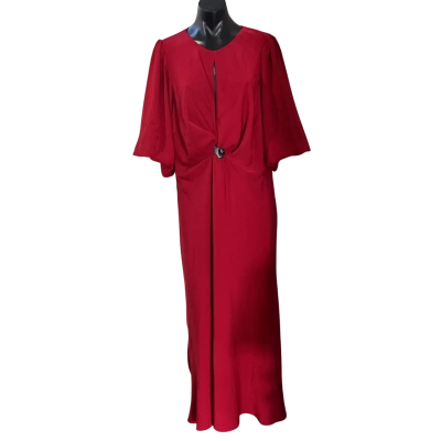 City Chic Womens  Size M Cocktail Dress Red 