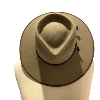 ACUBRA Australia Fur Felt Size 55 Khaki Hat