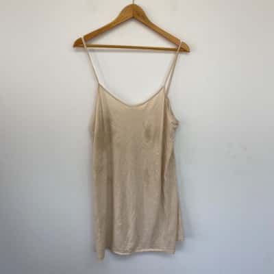 Gorman Beige Slip Mini Dress  Size 16 