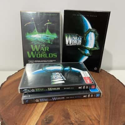 The War of the Worlds - 1953 film and Complete 1988 TV series on DVD - boxed