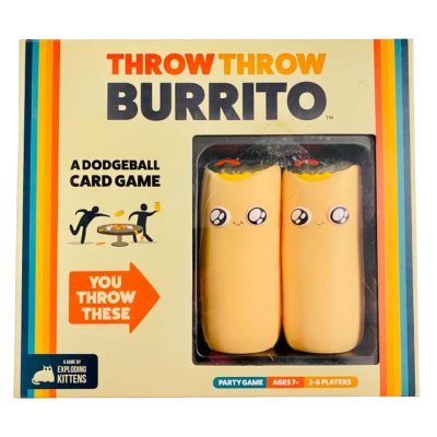 Throw Throw Burrito (Dodgeball Card Game)