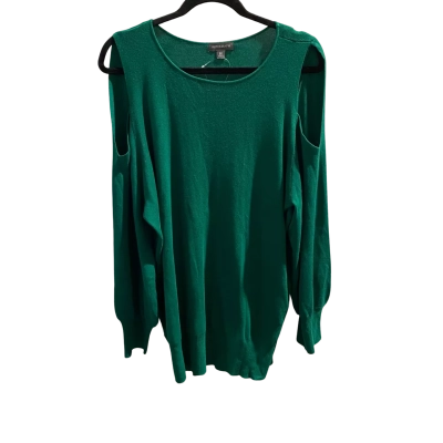 Autograph Womens  Size M Crew Neck Jumper Green RRP $89.99
