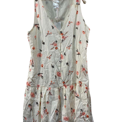 Little Lies Womens  Size 10 Casual Dress / Floral Dress Floral / Pink  / Yellow 