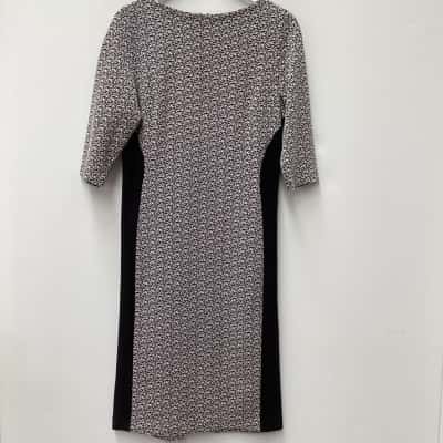 Veronica Maine Womens  Size 14 Black  / Pattern / White 