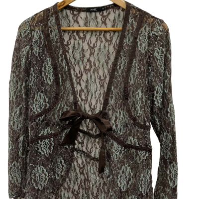 Laura K Lace Cardigan , size 12