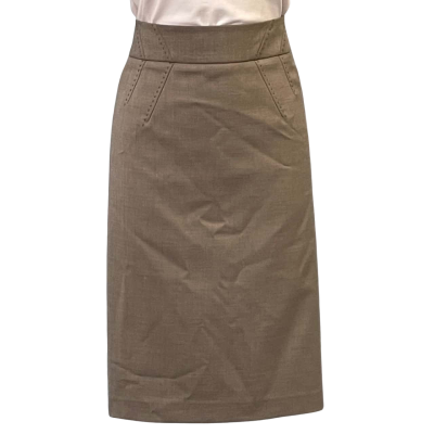 Table Eight Womens Size 8 Pencil Skirt Brown/Grey
