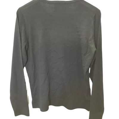 David Jones Womens  Size L Merino Crew Neck Jumper Black  