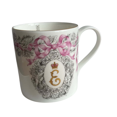 English rose Queen Elizabeth 1926-2022 coffee mug 