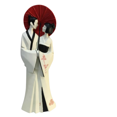 Happiness Japanese Figurine Approx 28x 8.5cm